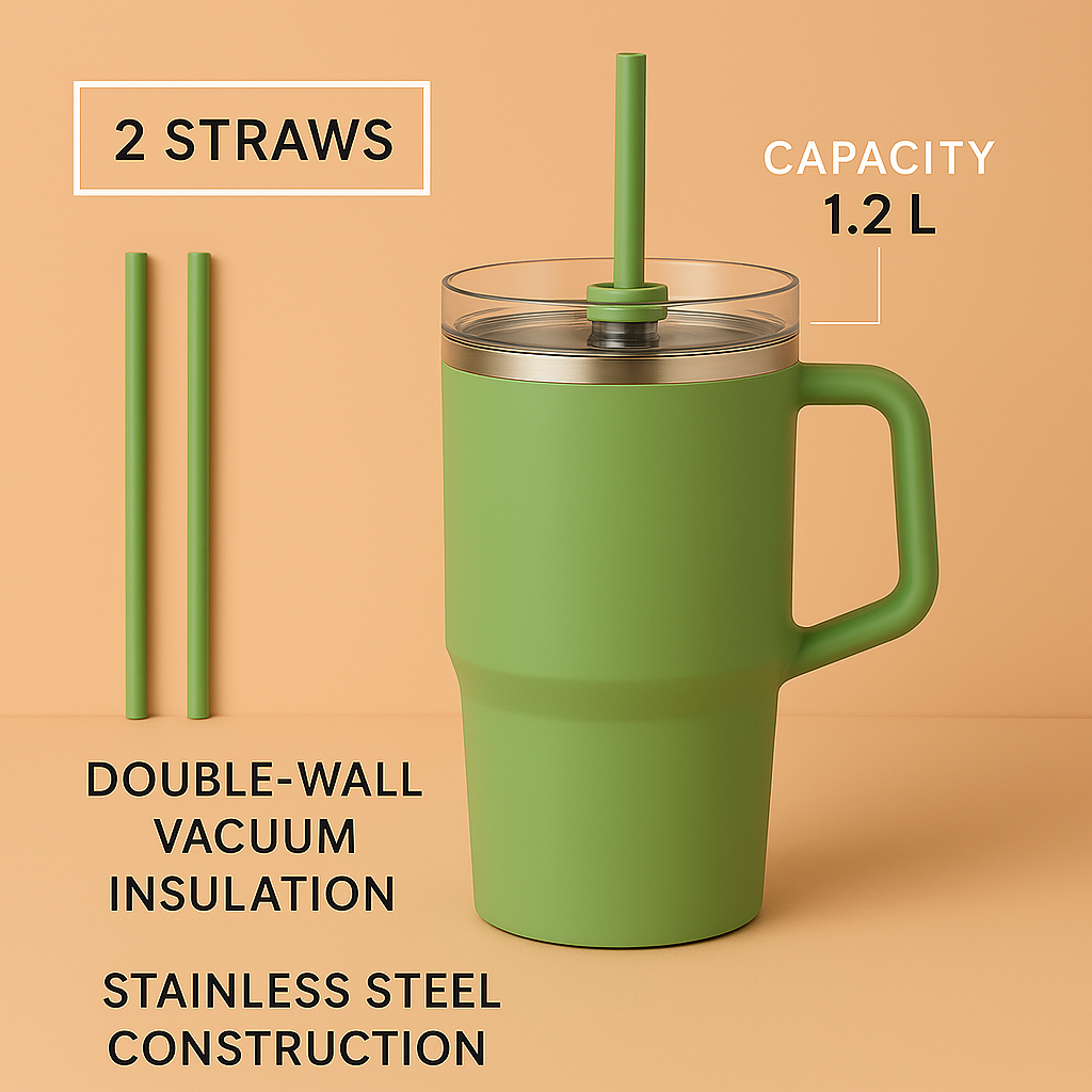 Stanley - H2.0 Quencher 1.2L Stainless Steel Tumbler