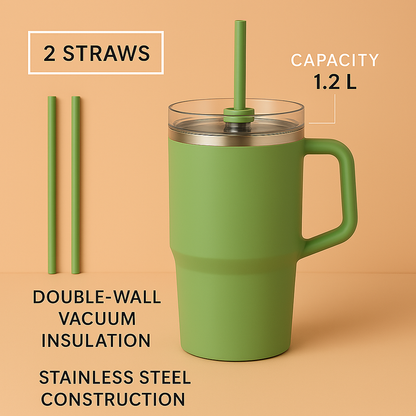 Stanley - H2.0 Quencher 1.2L Stainless Steel Tumbler